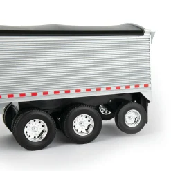 1/16 Big Roads Black Peterbilt Model 367 with Grain Trailer and Lights & Sounds