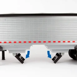 1/16 Big Roads Black Peterbilt Model 367 with Grain Trailer and Lights & Sounds
