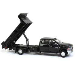 1/64 Black Crystal 2018 Ram 3500 Dually with Black Dump Bed, Outback Toys Exclusive