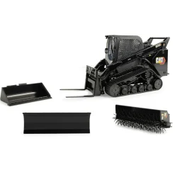 1/16 Black High Detail Caterpillar Tracked 297D2 Skid Steer Loader, ERTL Exclusive