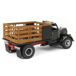 1/50 Black International KB-8 Truck with Stake Bed