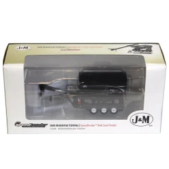 1/64 Black J&M LC390 Tri-axle Gooseneck Seed Tender