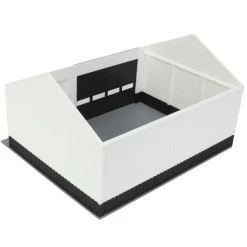 1/64 Black/White 40ft x 30ft "Papa's Shop" Farm Shed, 3D Printed