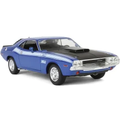 1/24 Blue 1970 Dodge Challenger T/A 340 Six Pak Car by First Gear