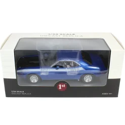 1/24 Blue 1970 Dodge Challenger T/A 340 Six Pak Car by First Gear