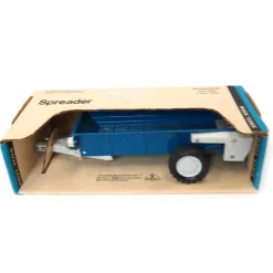 1/16 Blue & Grey Single Axle Box Spreader Blueprint Replica by ERTL