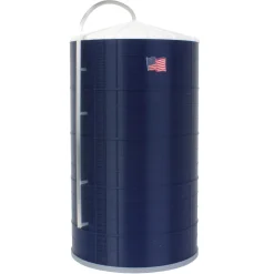 1/64 Blue Harvest Silo, "Short Blue" 16,000 Bushel 40 Foot x 25 Foot, 3D Printed