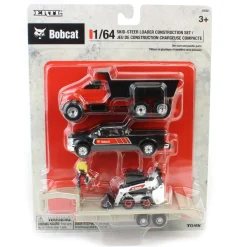 1/64 Bobcat 5 Piece Construction & Farming Sets