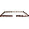 1/64 Brown 3 Rail Fence 6in Sections, 6 Pack