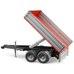 1/16 Bruder Dumping Trailer with Fold Down Sides
