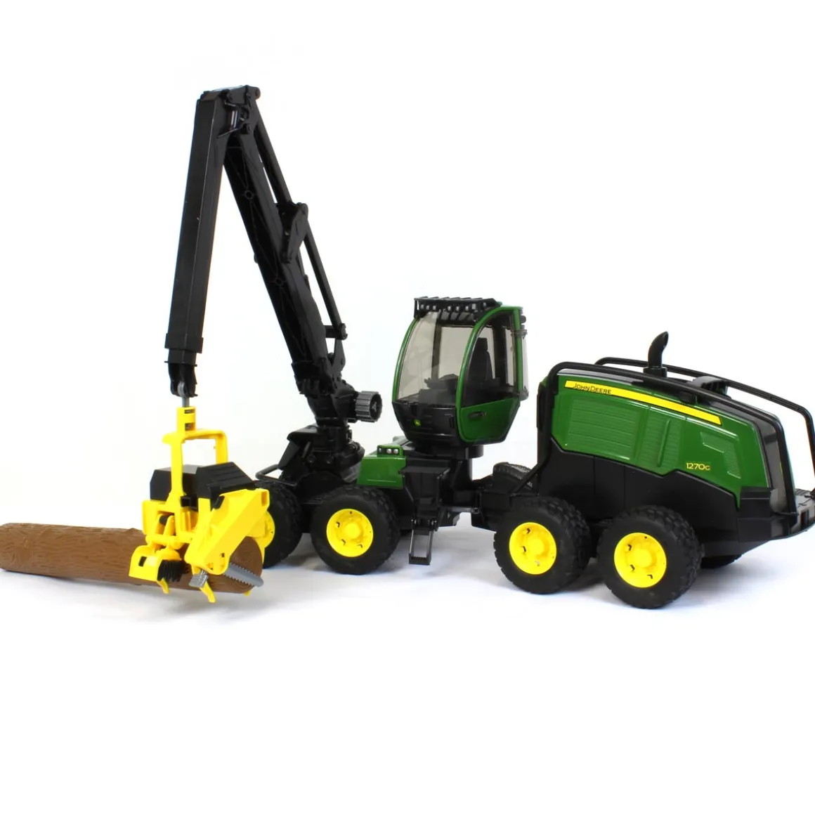 1/16 Bruder John Deere 1270G Tree Harvester with Trunk
