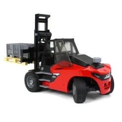 1/16 Bruder Linde HT160 Forklift with Pallet and 3 Pallet Cages
