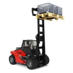 1/16 Bruder Linde HT160 Forklift with Pallet and 3 Pallet Cages