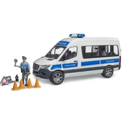 1/16 Bruder MB Sprinter Police Emergency Vehicle with Light & Sound Module
