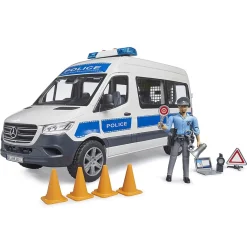 1/16 Bruder MB Sprinter Police Emergency Vehicle with Light & Sound Module