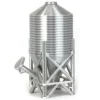 1/64 Bulk Short Stack Hopper Feed Bin with Auger, 3D Printed