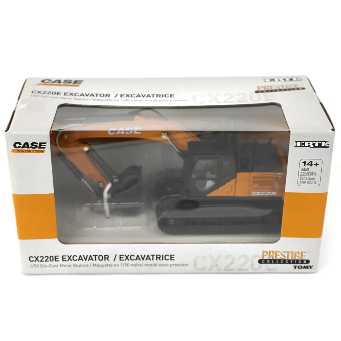 1/50 CASE CX220E Excavator, ERTL Prestige Collection