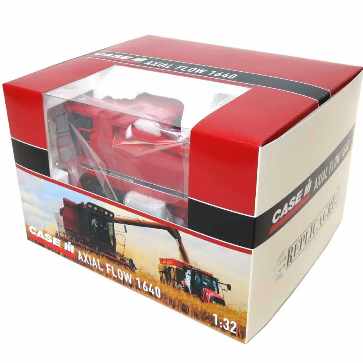 1/32 Case IH 1640 Axial-Flow Combine with 825 Header, European Version