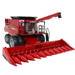 1/16 Case IH 8240 Combine & Red J&M 875 Grain Cart Set, ERTL Big Farm