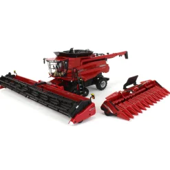 1/32 Case IH AFS Connect 9250 Tracked Combine with Corn & Grain Heads, ERTL Prestige Collection