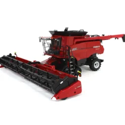 1/32 Case IH Axial-Flow 9260 Tracked Combine with Corn & Grain Heads, ERTL Prestige Collection