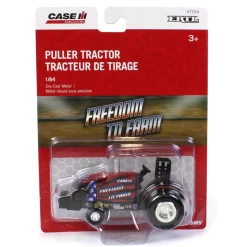1/64 Case IH "Freedom to Farm" and "Magnumator MMXX" Pulling Tractor Set