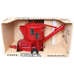 1/16 Case IH Red Die-cast Mixer Mill with Working Augers, Made in the USA