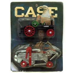 1/64 Case Non-Canopy Steam Engine & Case Thresher Set
