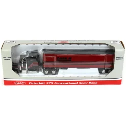 1/64 Case Peterbilt 379 Conventional Sleeper Semi Bank, Limited Edition