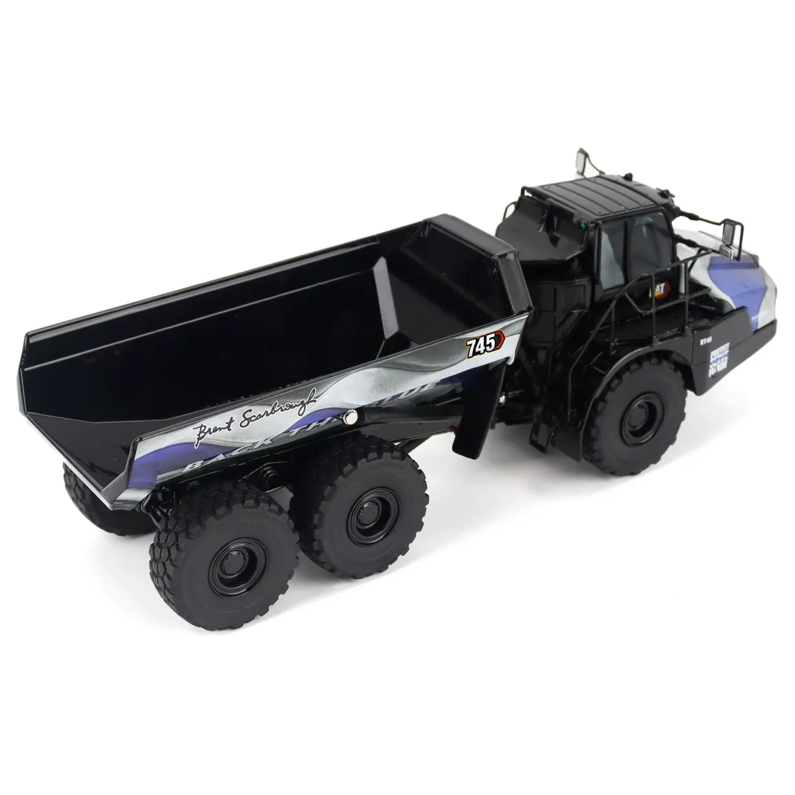1/50 CAT 745 Articulated Truck with Patriotic Decoration, Brent Scarbrough & Co.
