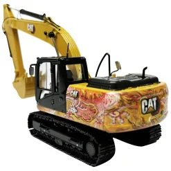 1/50 CAT 320 GX Hydraulic Excavator, Dragon Totem Decoration