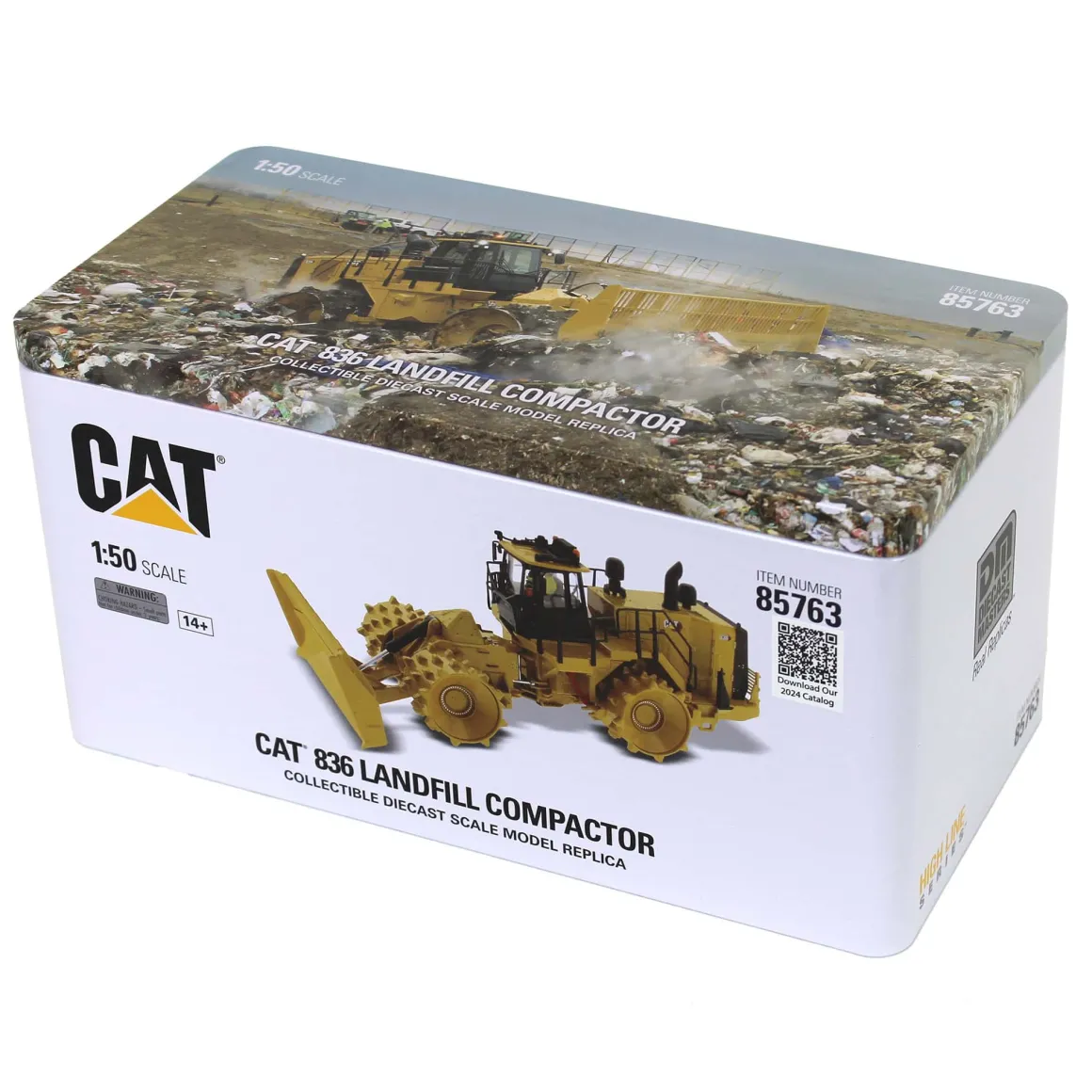 1/50 CAT 836 Landfill Compactor