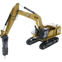 1/50 CAT 395 Next Generation Hydraulic Excavator (General Purpose Version) w/ Bucket, Hammer & Shear