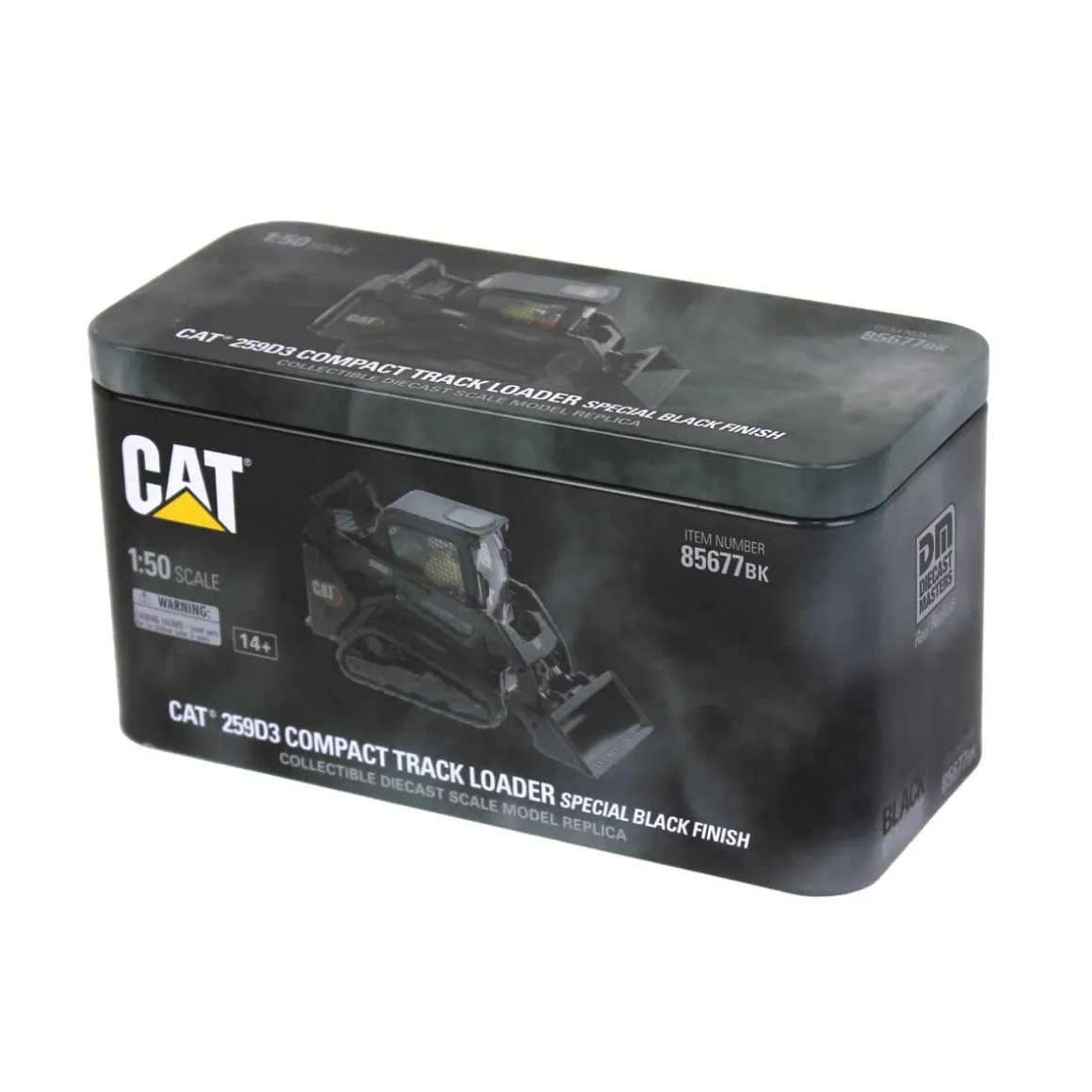 1/50 CAT 259D3 Compact Track Loader with Special Black Paint