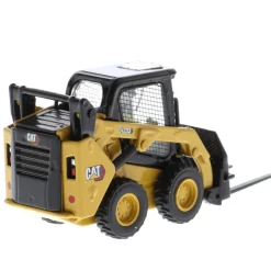 1/50 CAT 242D3 Skid Steer Loader w/ Bucket, Fork & Grapple Bucket