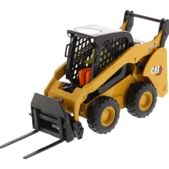 1/32 CAT 272D3 Skid Steer Loader w/ Bucket, Fork and Grapple Tools