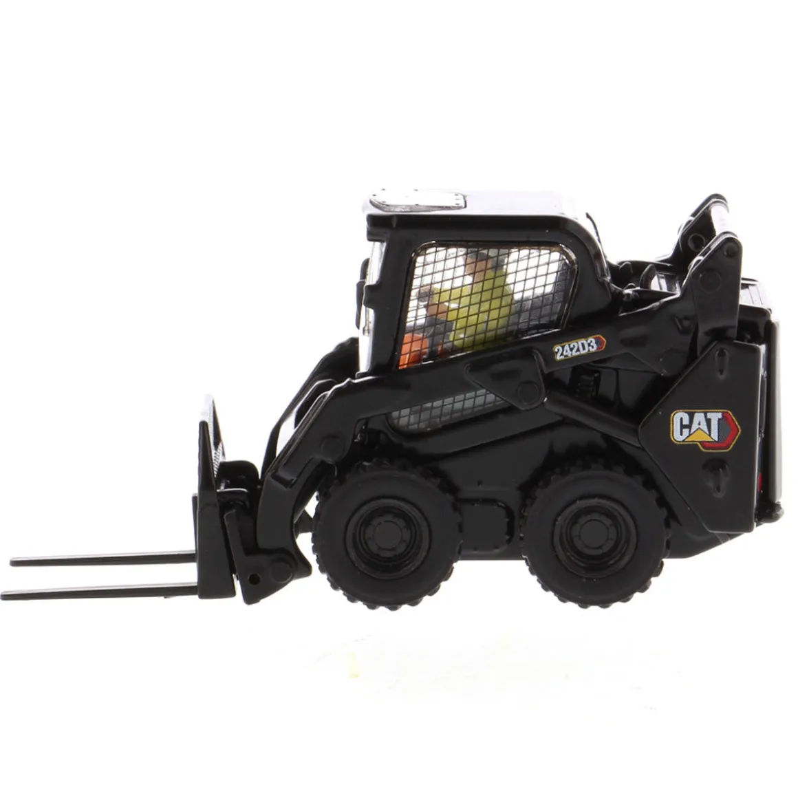 1/50 CAT 242D3 Skid Steer Loader with Special Black Paint