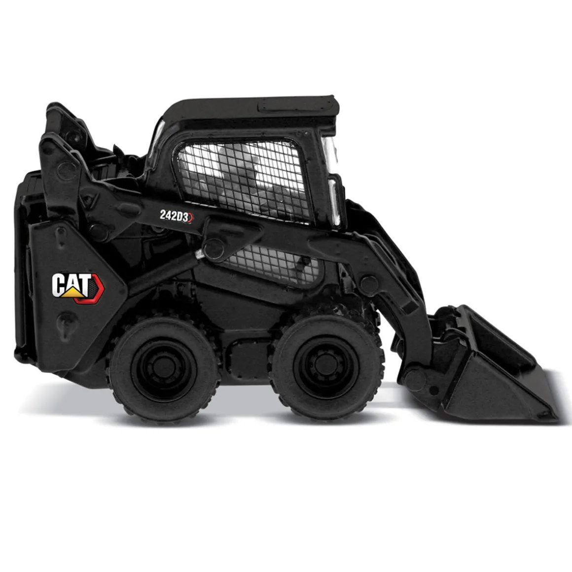 1/50 CAT 242D3 Skid Steer Loader with Special Black Paint