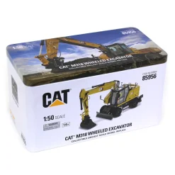 1/50 CAT M318 Wheeled Excavator w/ Bucket & Grapple