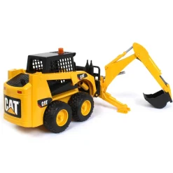 1/16 Cat Skid Steer Loader with Rear Backhoe Attachment