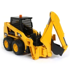 1/16 Cat Skid Steer Loader with Rear Backhoe Attachment