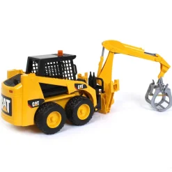 1/16 Cat Skid Steer Loader with Rear Backhoe Attachment