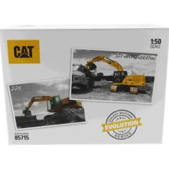 1/50 Caterpillar 225 & 323 Excavator Set, Diecast Masters Evolution Series
