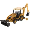 1/64 Caterpillar 420 XE Backhoe Loader with Auger, Forks, Handling Arm & Hammer