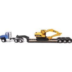 1/87 Caterpillar CT660 Day Cab with Lowboy Trailer & 315C L Hydraulic Excavator