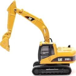 1/87 Caterpillar CT660 Day Cab with Lowboy Trailer & 315C L Hydraulic Excavator