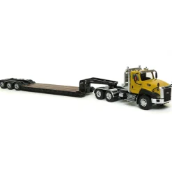 1/50 Caterpillar CT660 Highway Truck with Trial King Lowboy Trailer