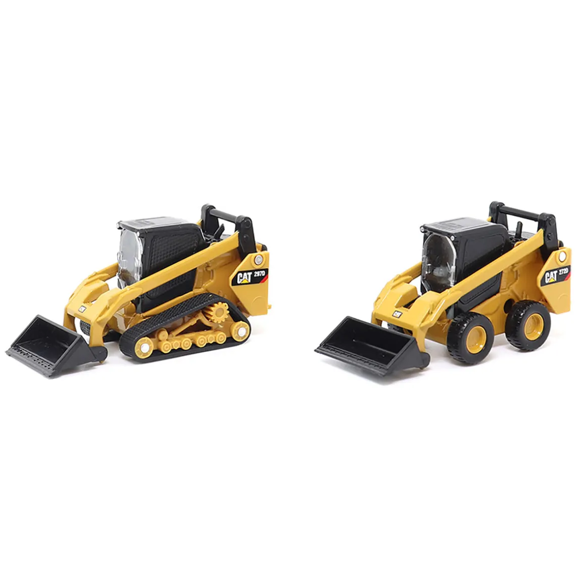 1/64 Caterpillar 272D2 Skid Steer Loader & 297D2 Compact Track Loader Set