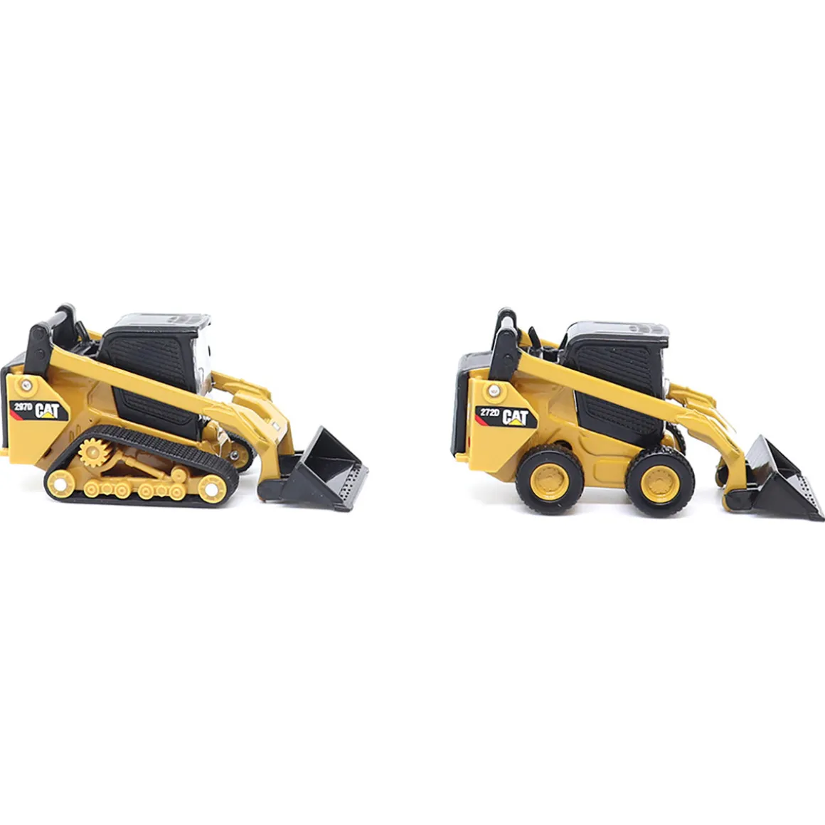 1/64 Caterpillar 272D2 Skid Steer Loader & 297D2 Compact Track Loader Set
