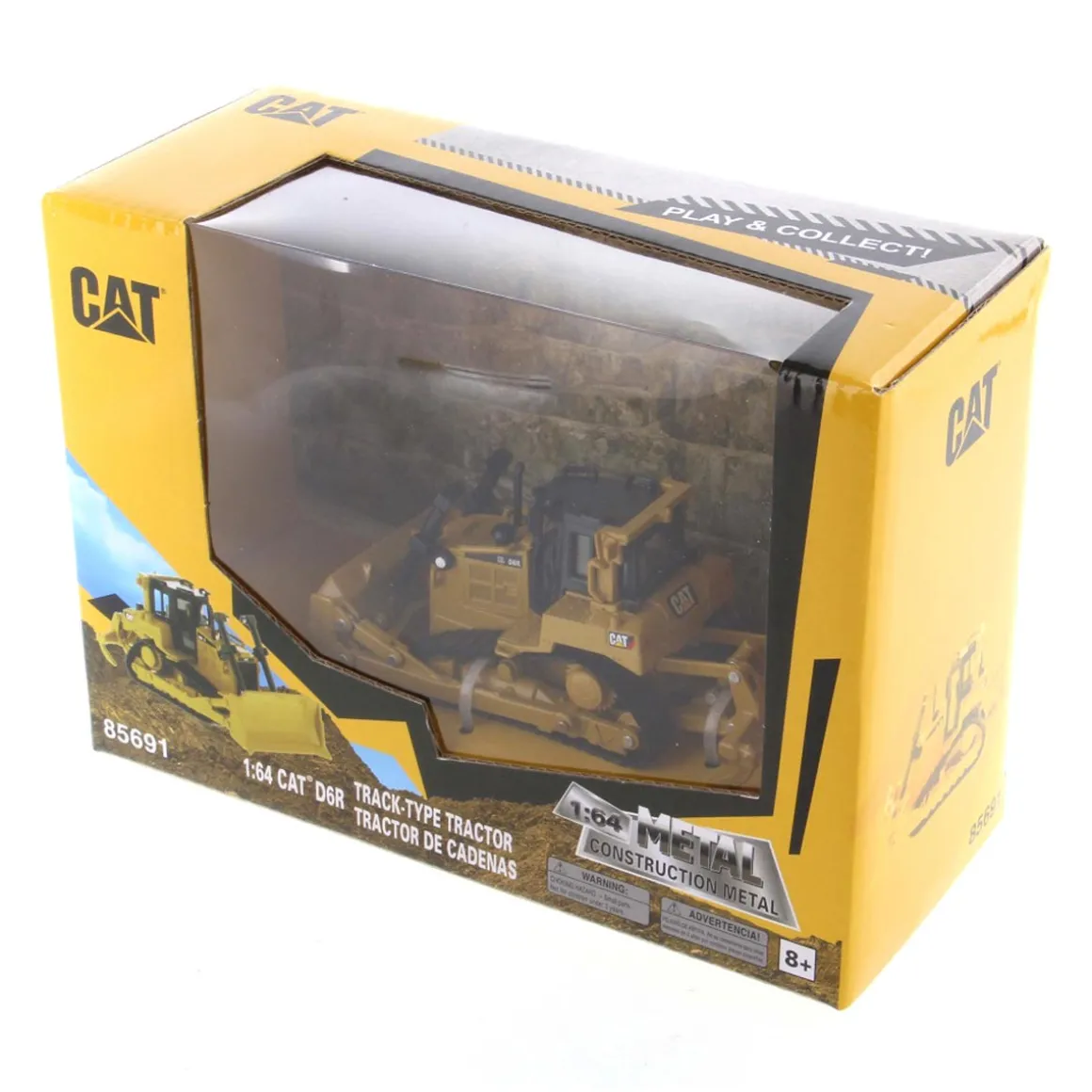 1/64 Caterpillar D6R Track-Type Tractor Dozer